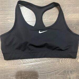 Nike girls Black Racerback Sports Bra